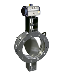 Damper Butterfly Valve with Electric Actuator