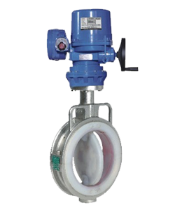 PTFE (FEP - PFA) Lined Butterfly Valve