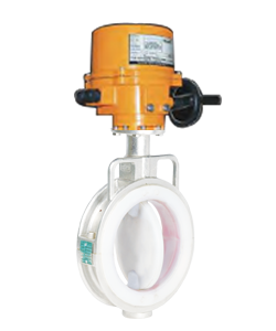 PTFE Lined (FEP/PFA) Butterfly Valve